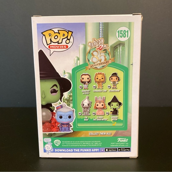 Funko Pop! Vinyl: The Wizard of Oz - Wicked Witch with Winged Monkey New - Picture 2 of 6